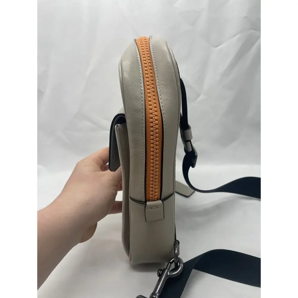 Coach Track Pack In Colorblock‎ Signature Canvas C8126